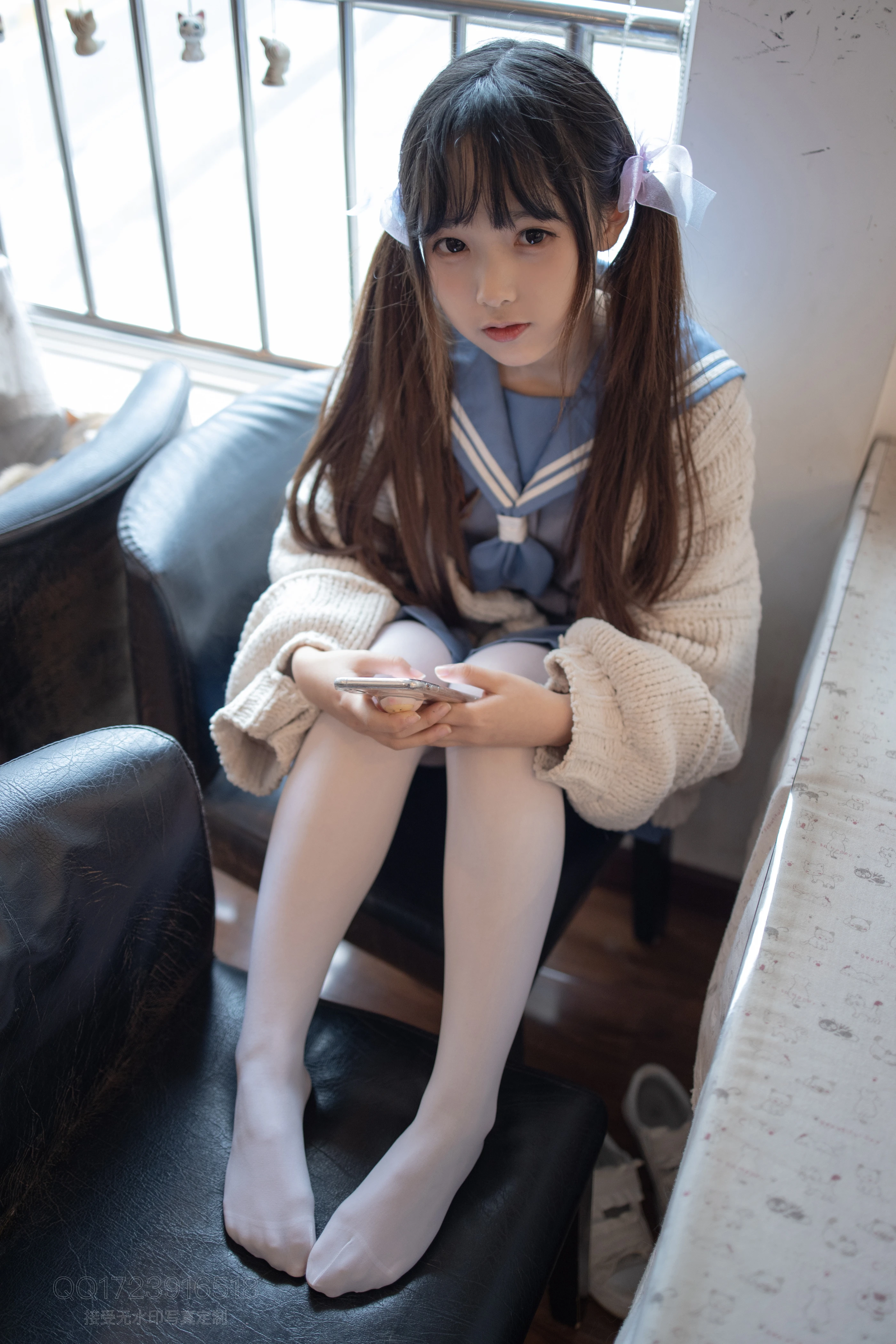 森萝财团 [X-061] 80D薄白丝 [65P 1V]插图4